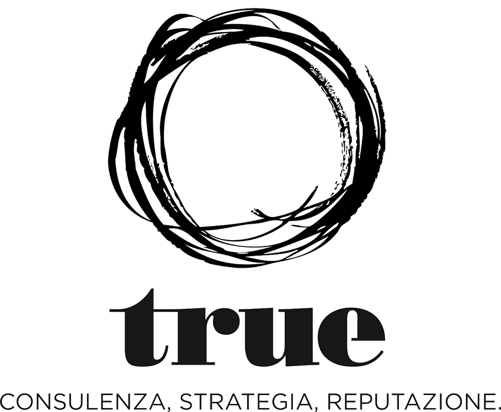 Logo True, consulenza strategica e reputazione partner di IrEe Media Promotion